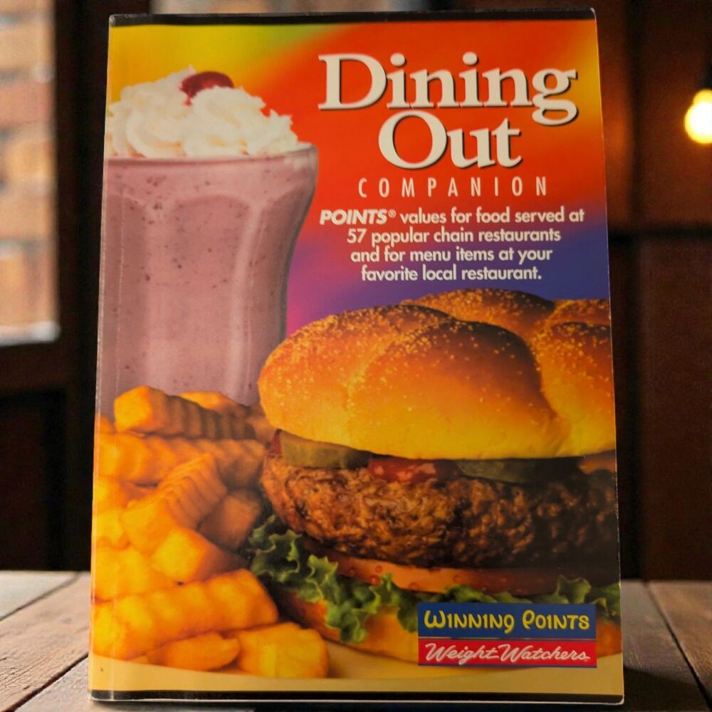 Weight Watchers 2000 Dining Out Companion Winning Points